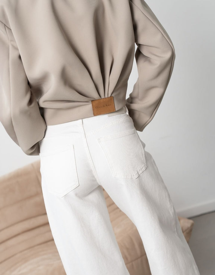 Taupe Premium Bomber Jacket