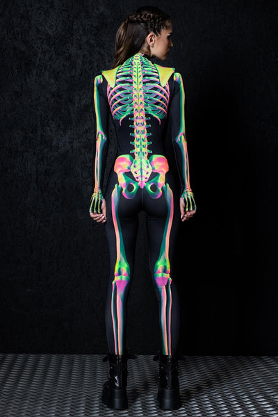 Toxic Skeleton Costume
