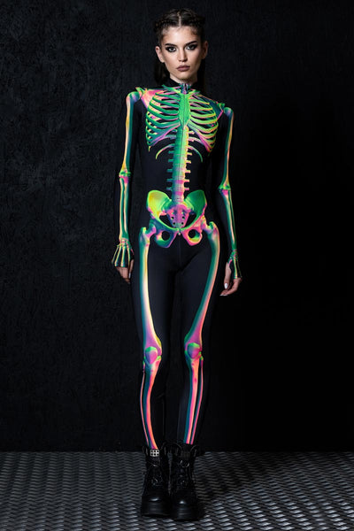 Toxic Skeleton Costume