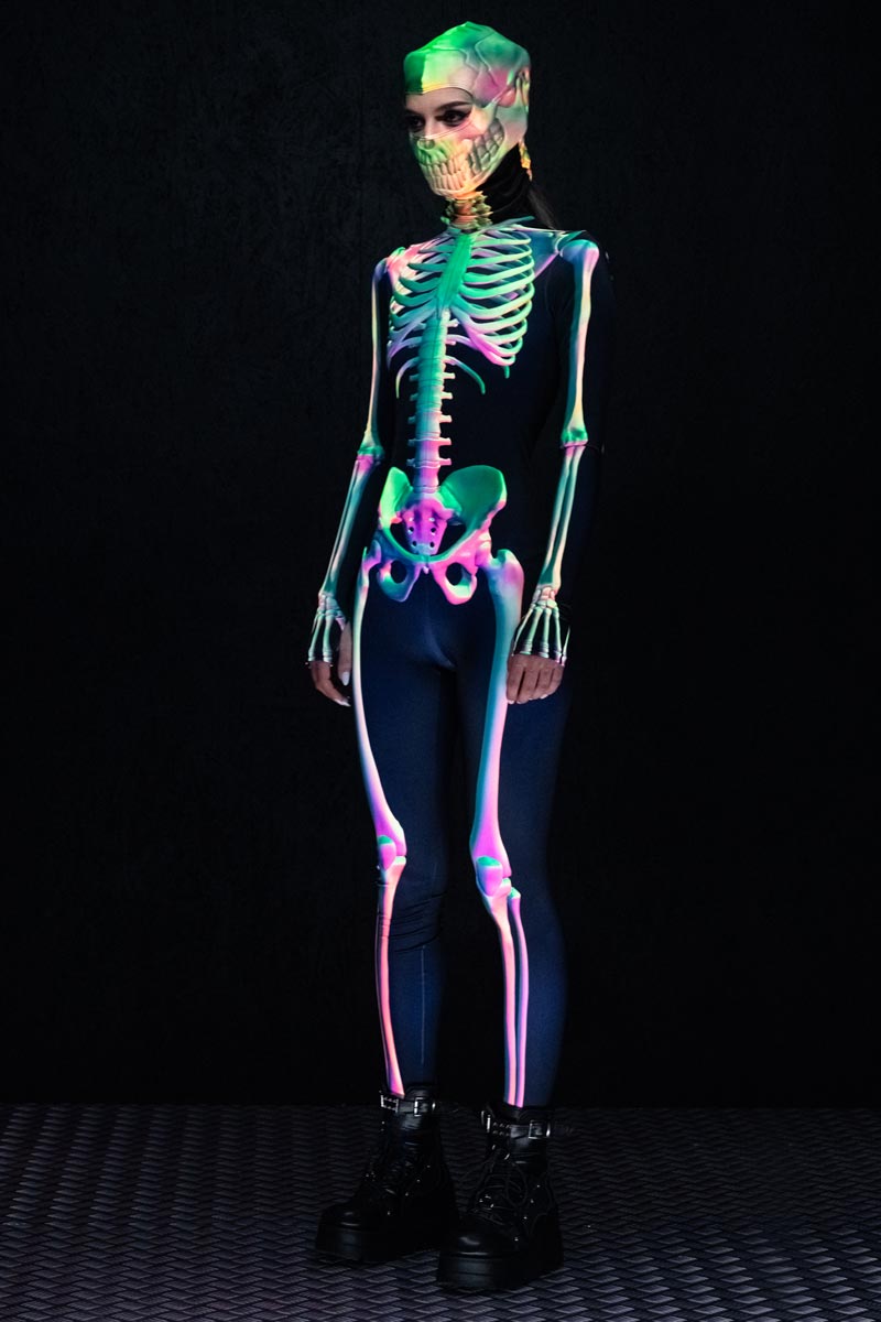 Toxic Skeleton Costume