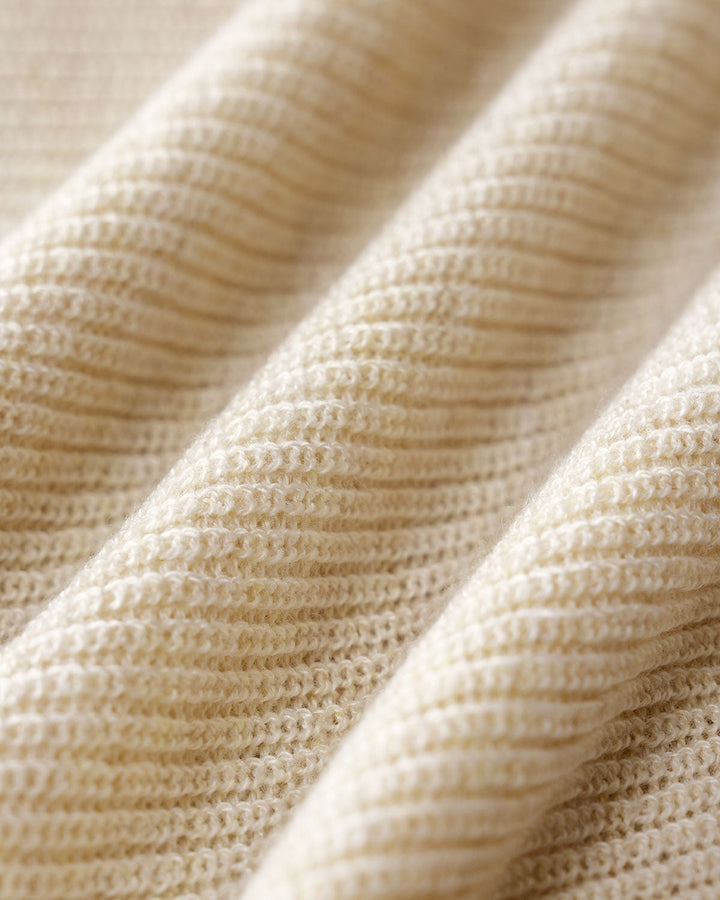 Apricot Bell Sleeve Ribbed Knit Tee - Celestia Couture