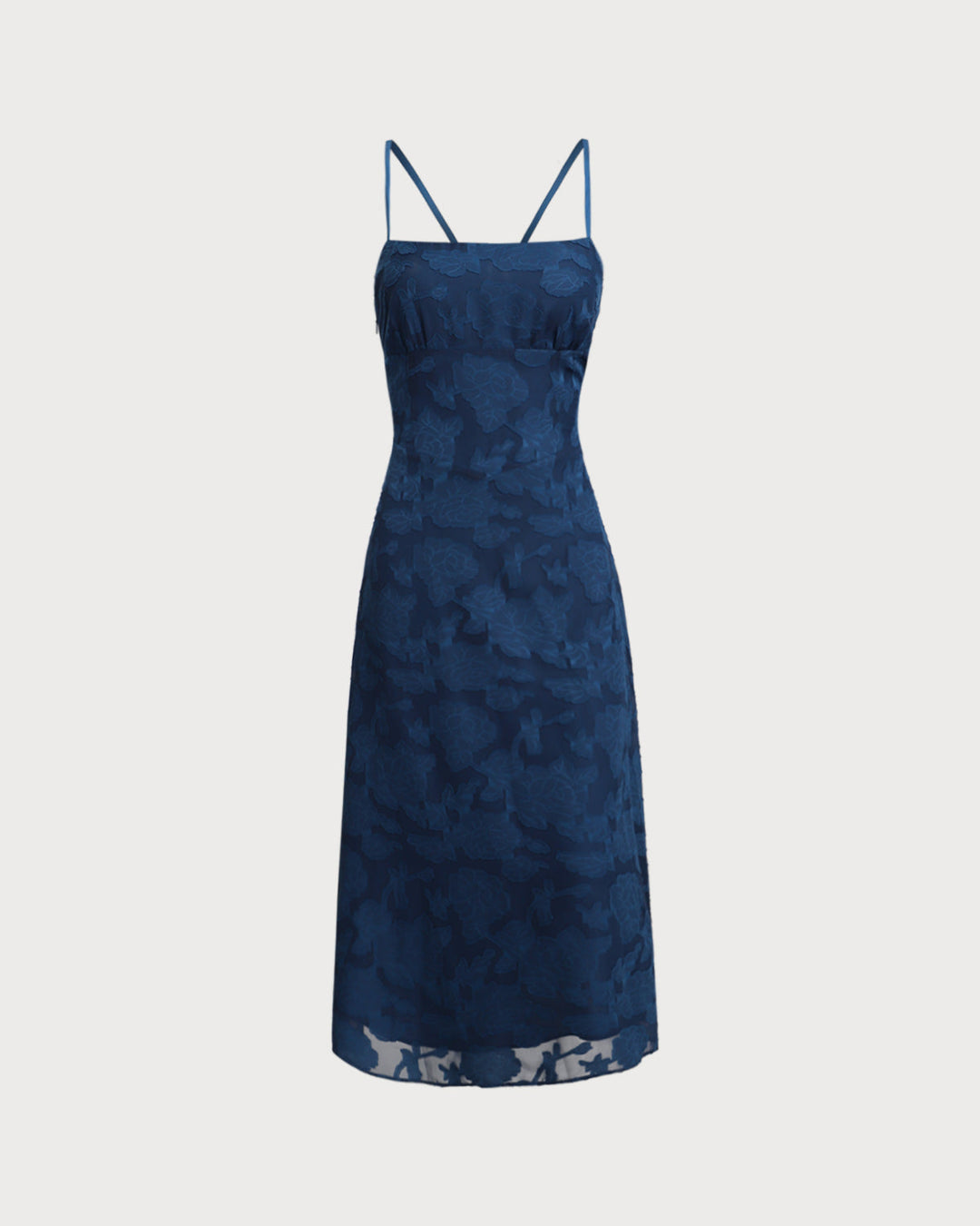Jacquard Slip Maxi Dress