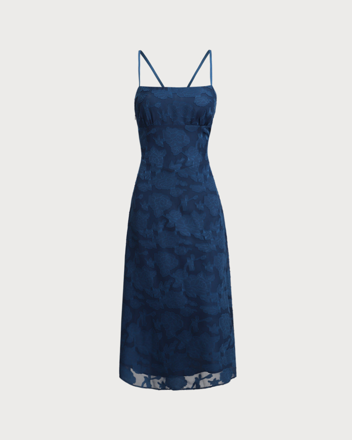 Jacquard Slip Maxi Dress