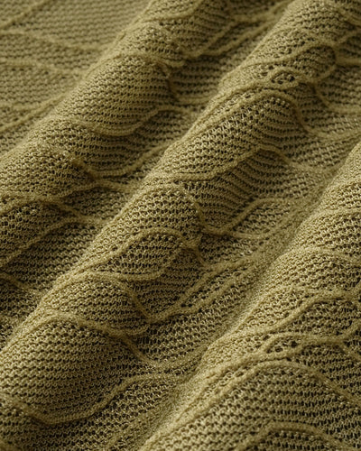 Green Off The Shoulder Bell Sleeve Tee