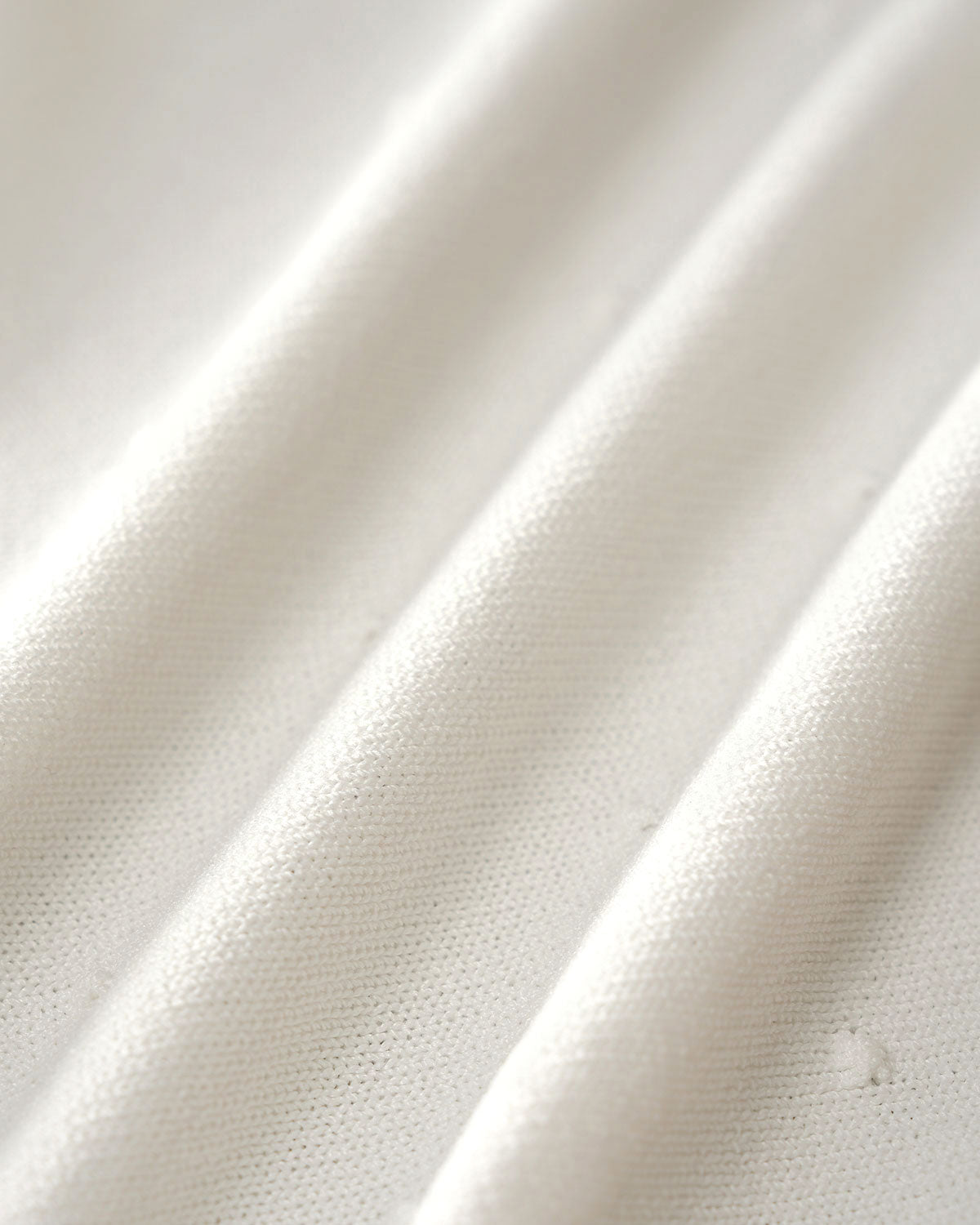 White V Neck Button Cardigan