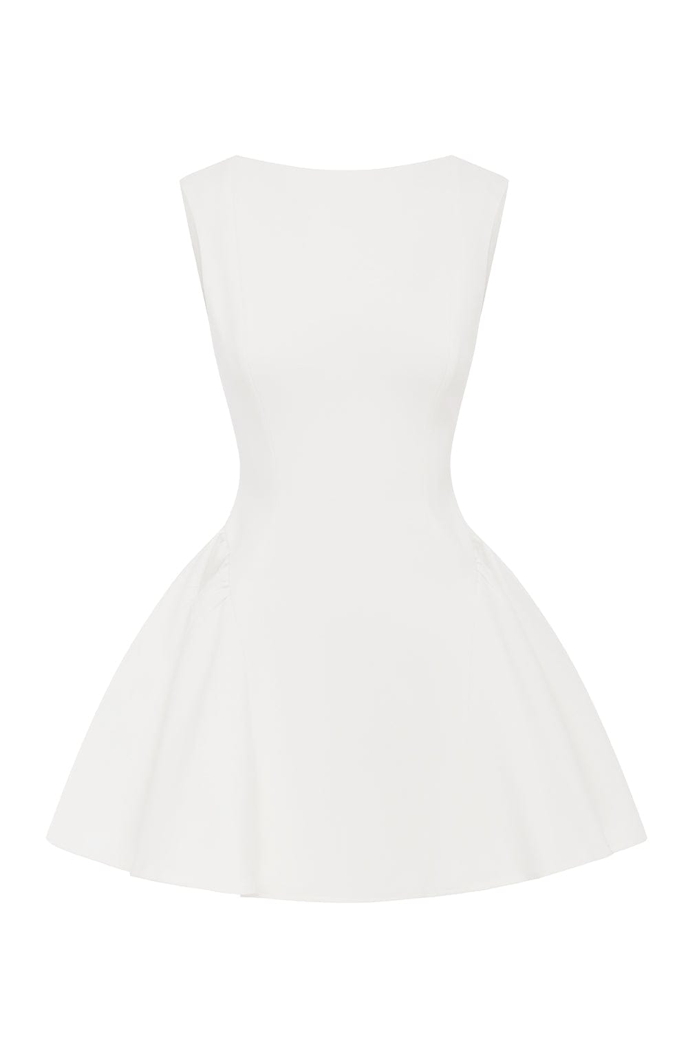 Yalina Mini Dress - Ivory - Celestia Couture