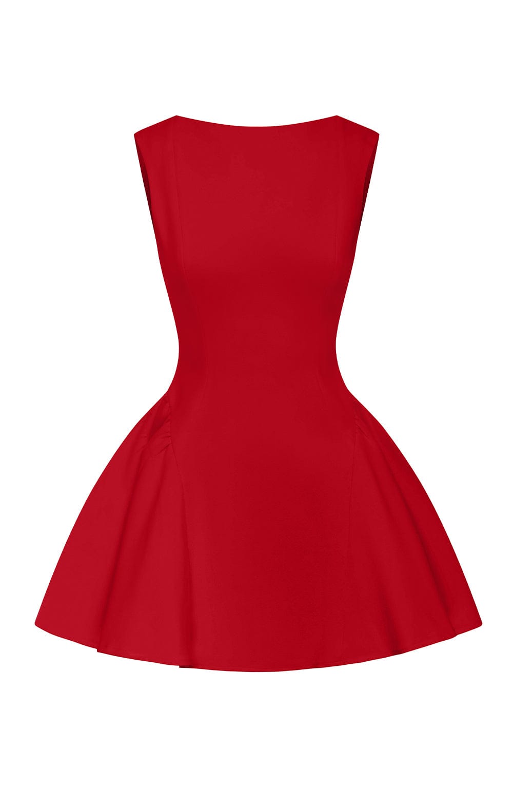 Yalina Mini Dress - Red - Celestia Couture